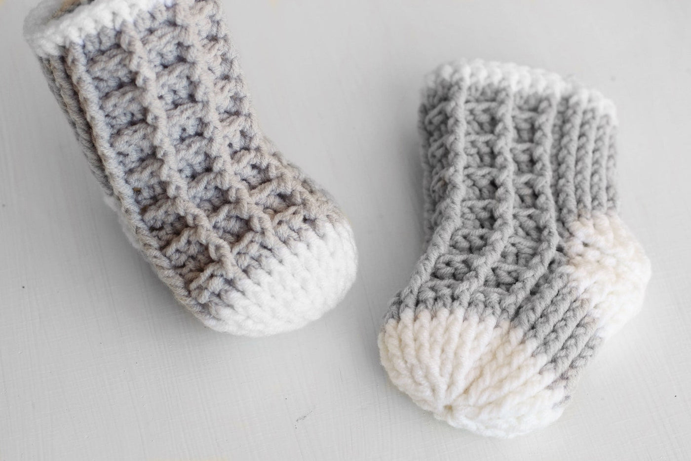 Baxter Waffle Socks Crochet Pattern