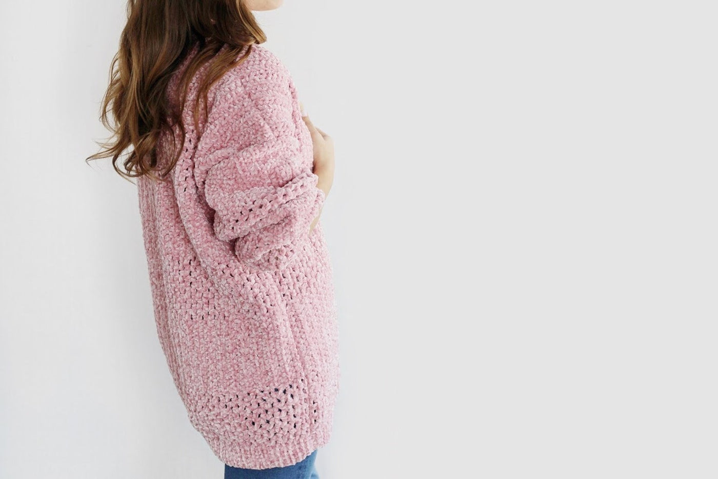 Velvet Dreams Cardigan Crochet Pattern - (Sizes XS to 5XL)