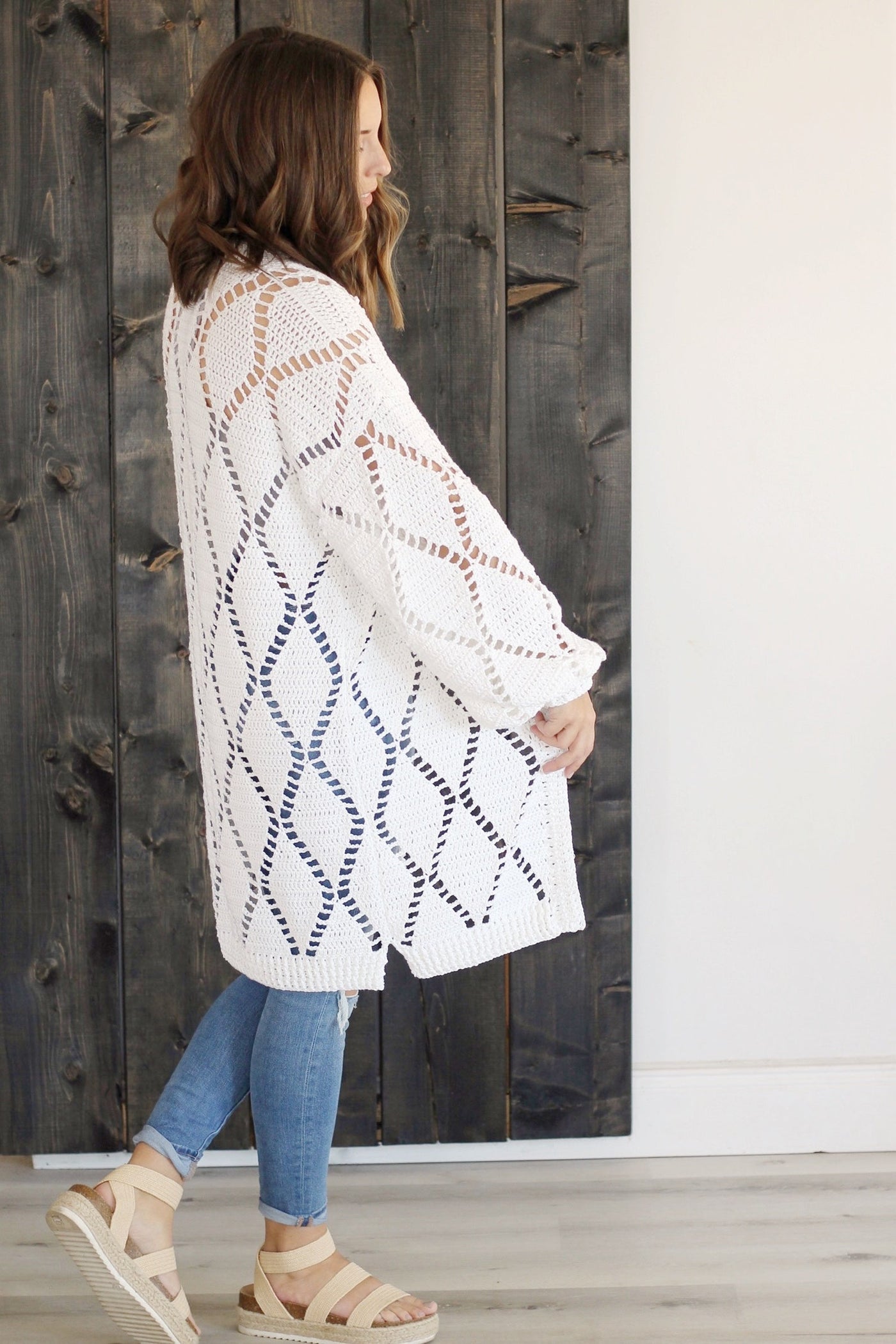 Summer Breeze Cardigan Crochet Pattern - (Sizes XS to 4XL)